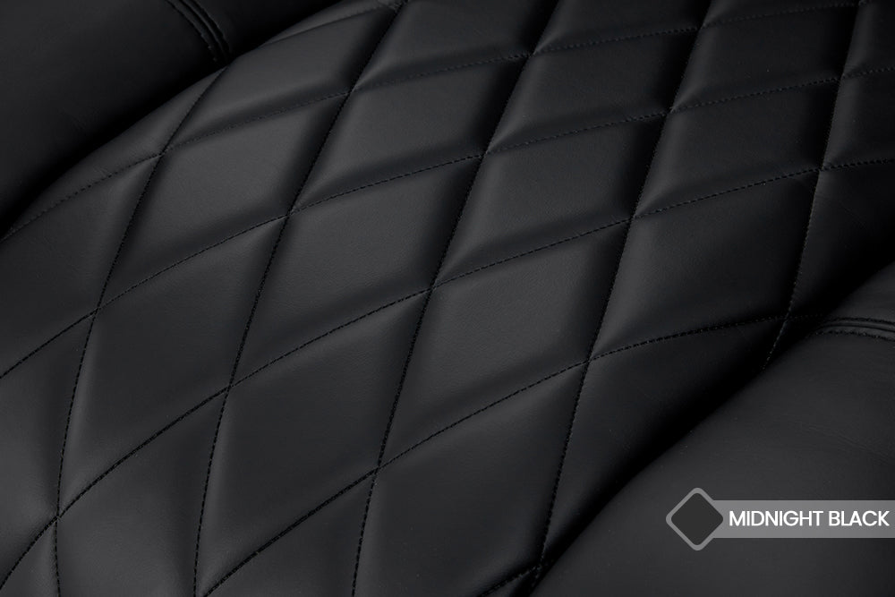 Valencia Tuscany Heat & Massage Home Theater Seating Row of 5 Loveseat Left Black