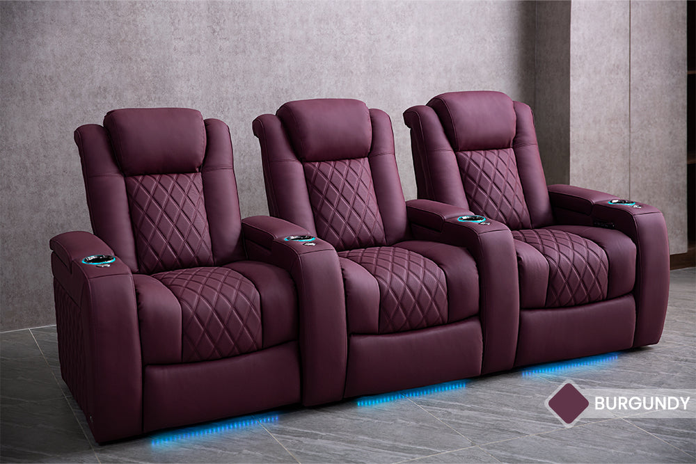Valencia Tuscany Ultimate Luxury Edition Row of 4 Onyx