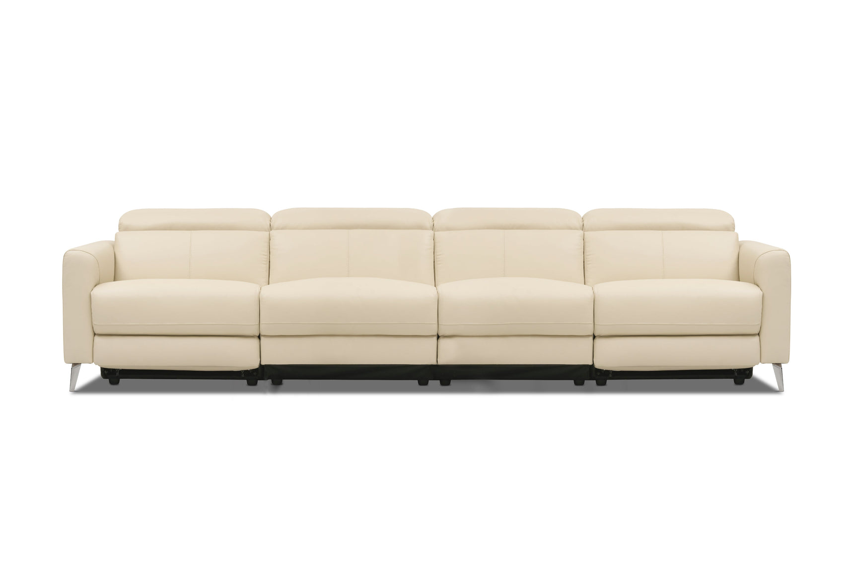 Andria Leather Reclining Sofa
