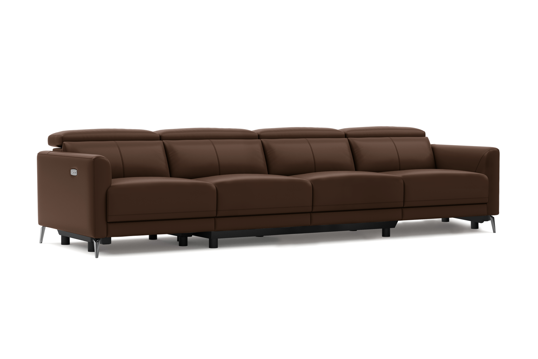 Andria Leather Reclining Sofa