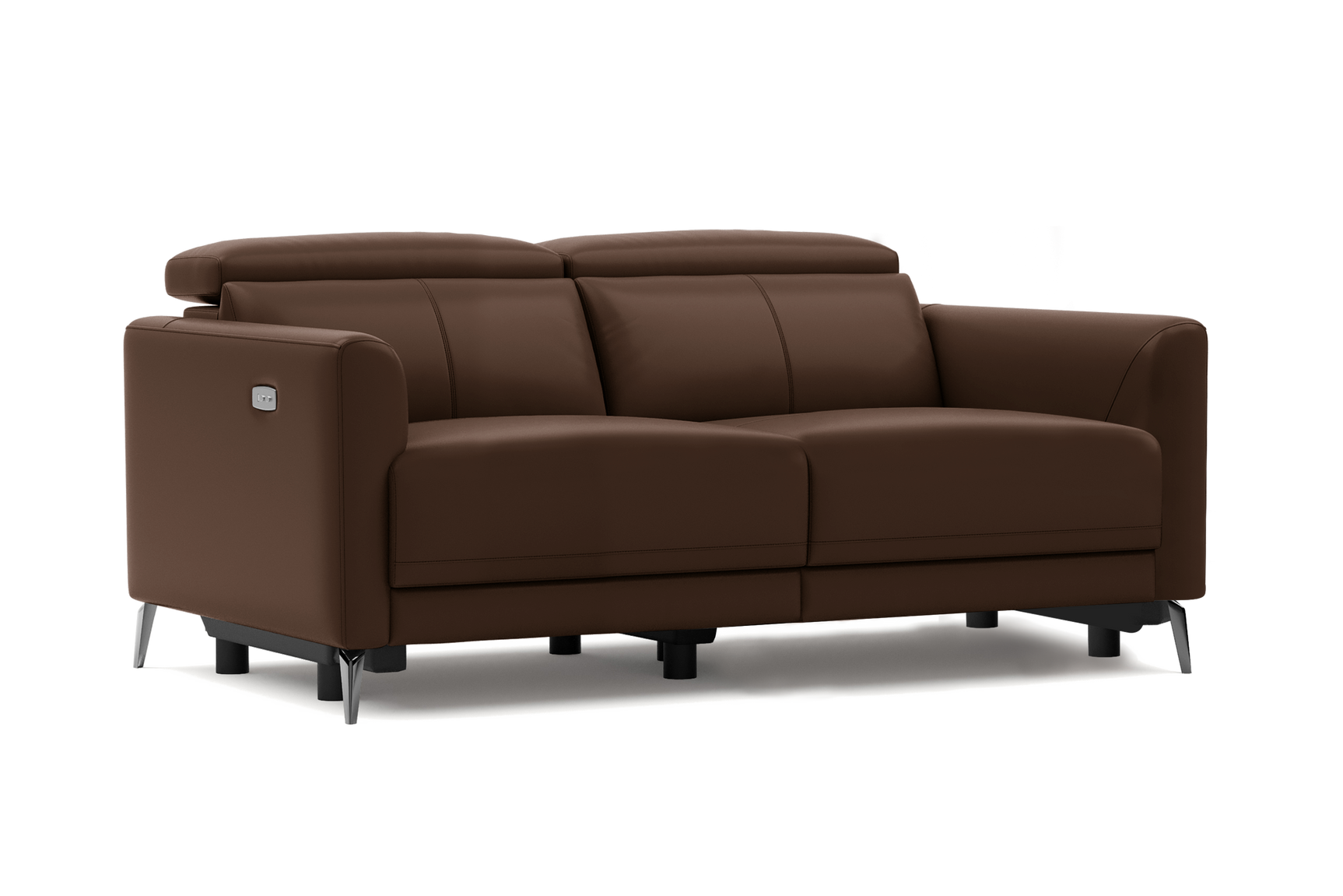 Andria Leather Reclining Sofa