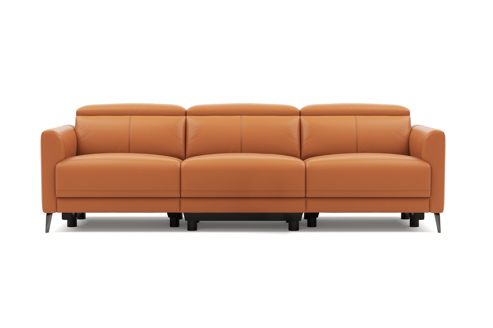 Andria Leather Reclining Sofa