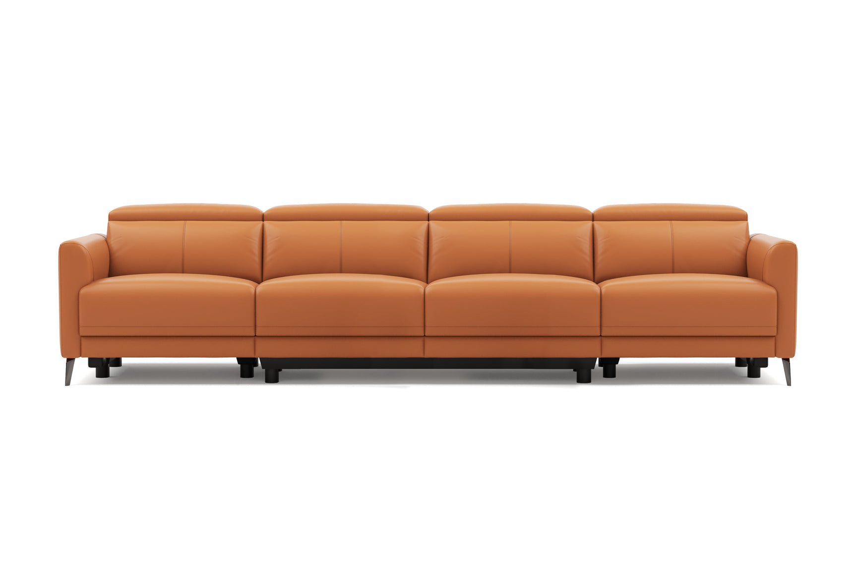 Andria Leather Reclining Sofa
