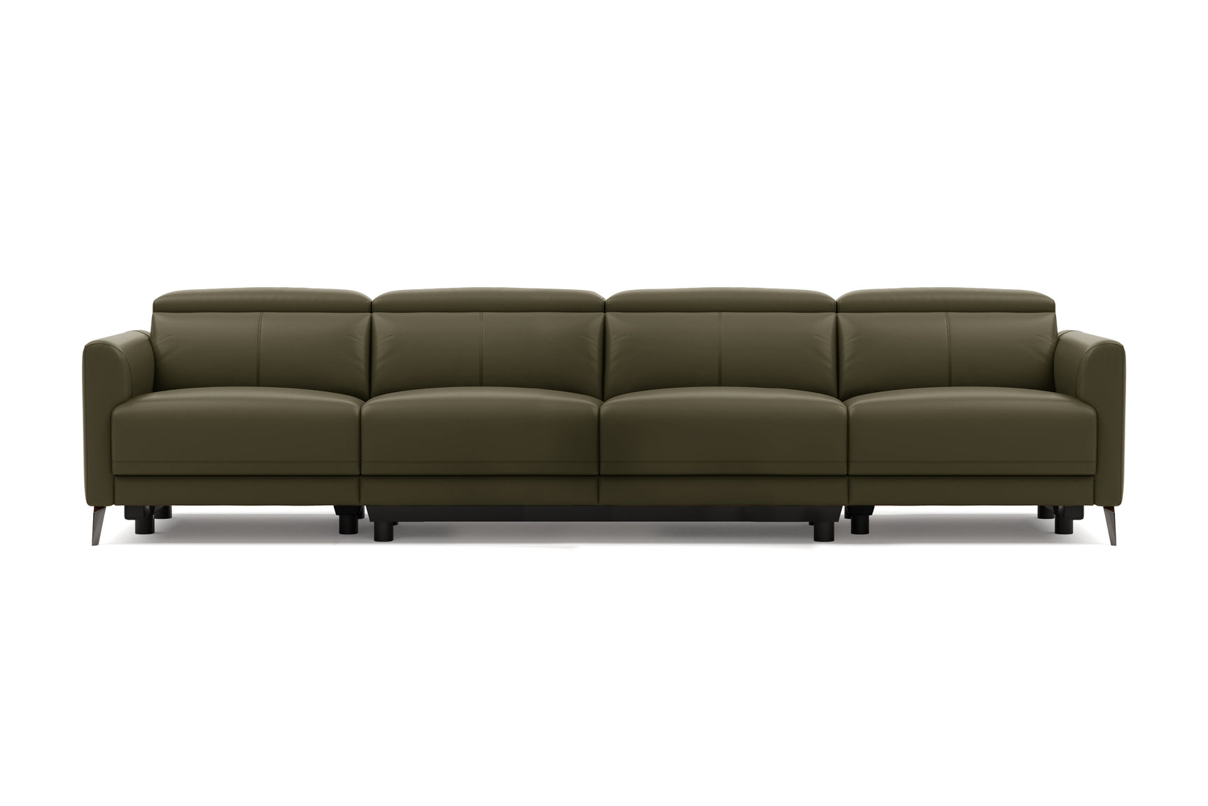 Andria Leather Reclining Sofa