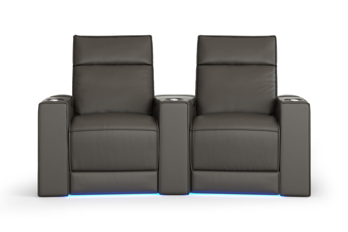 Eloise Leather Curved Theater Seating