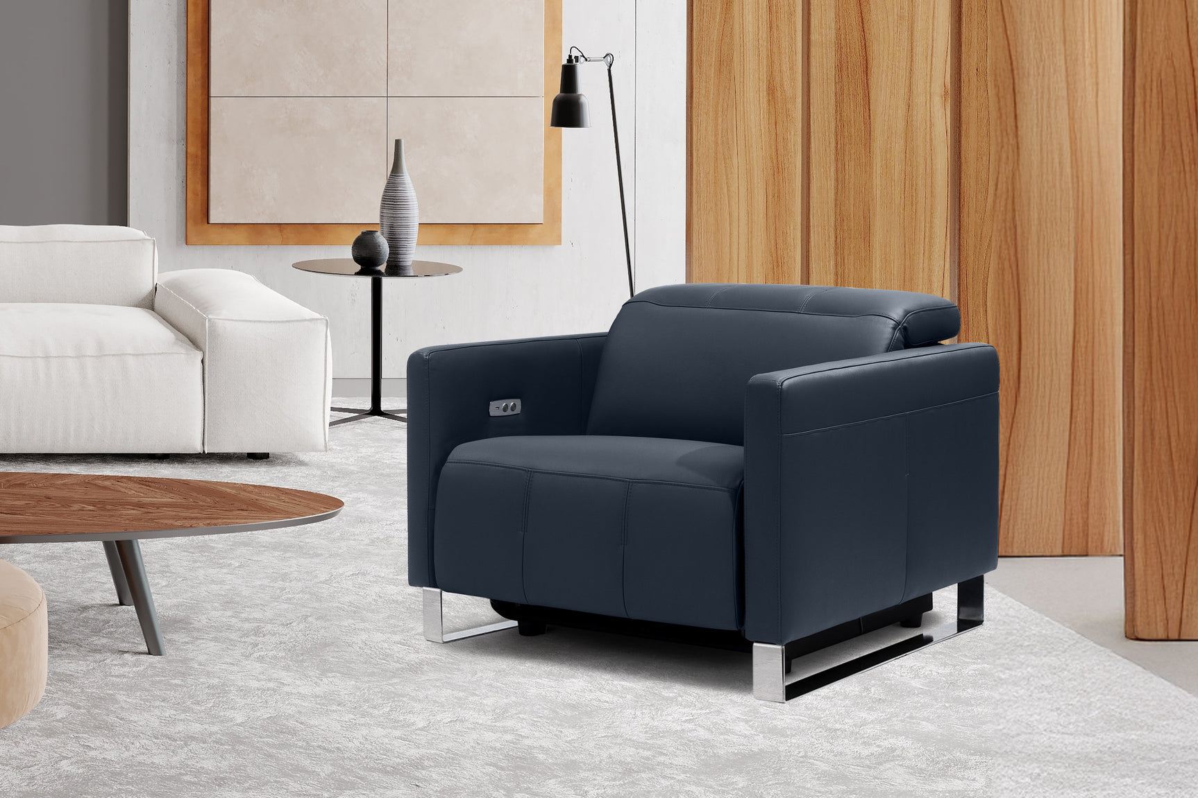 Isla Leather Recliner Chair