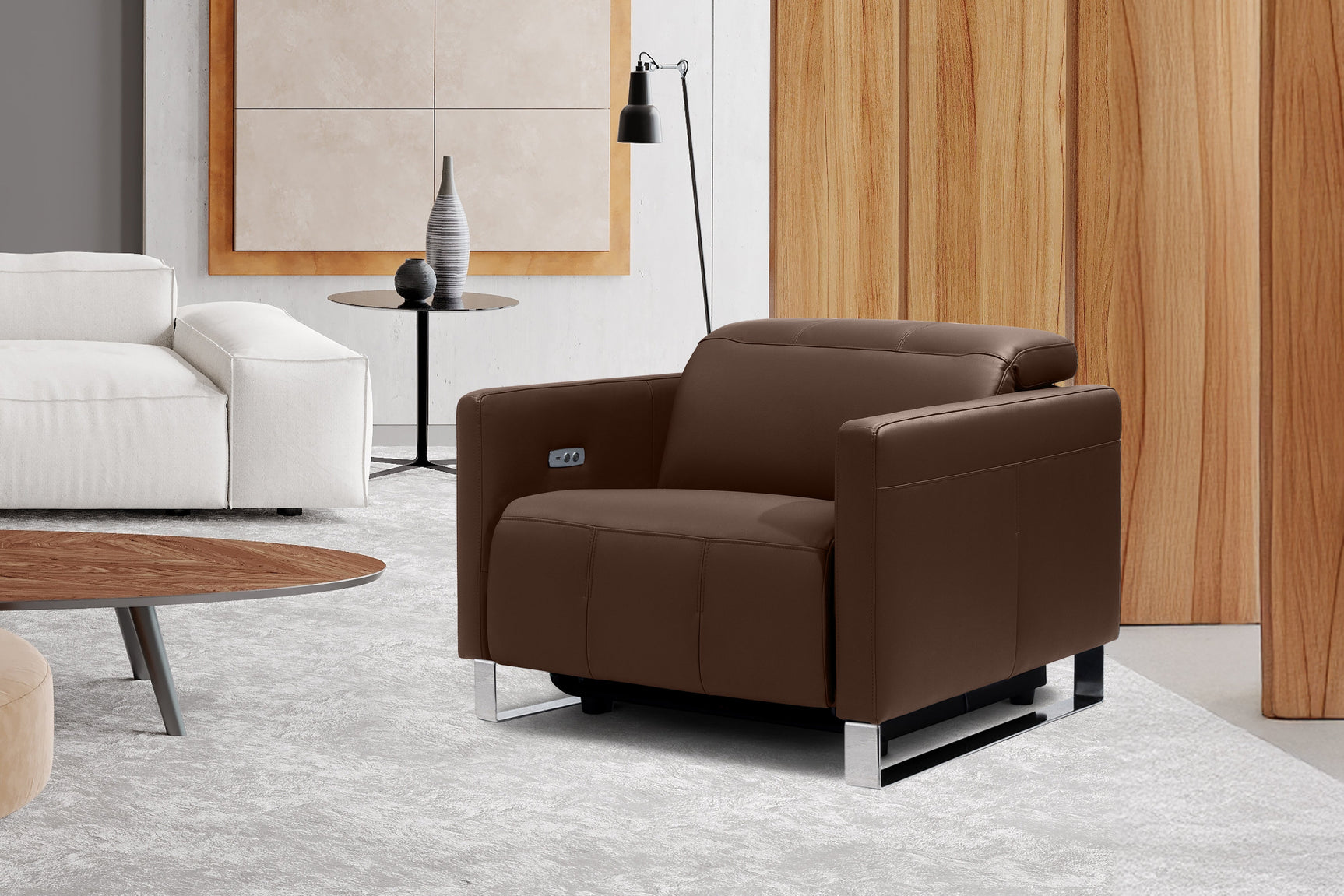 Isla Leather Recliner Chair