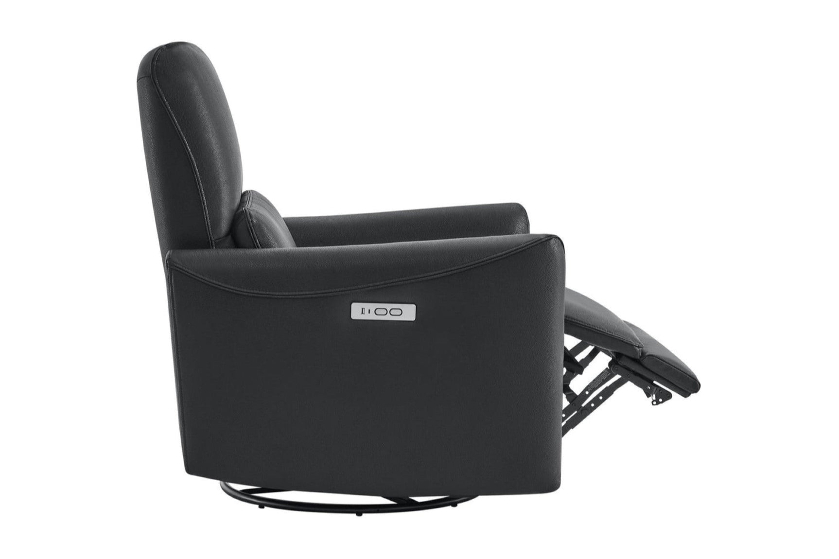 Kirstin Leather Swivel Recliner Chair