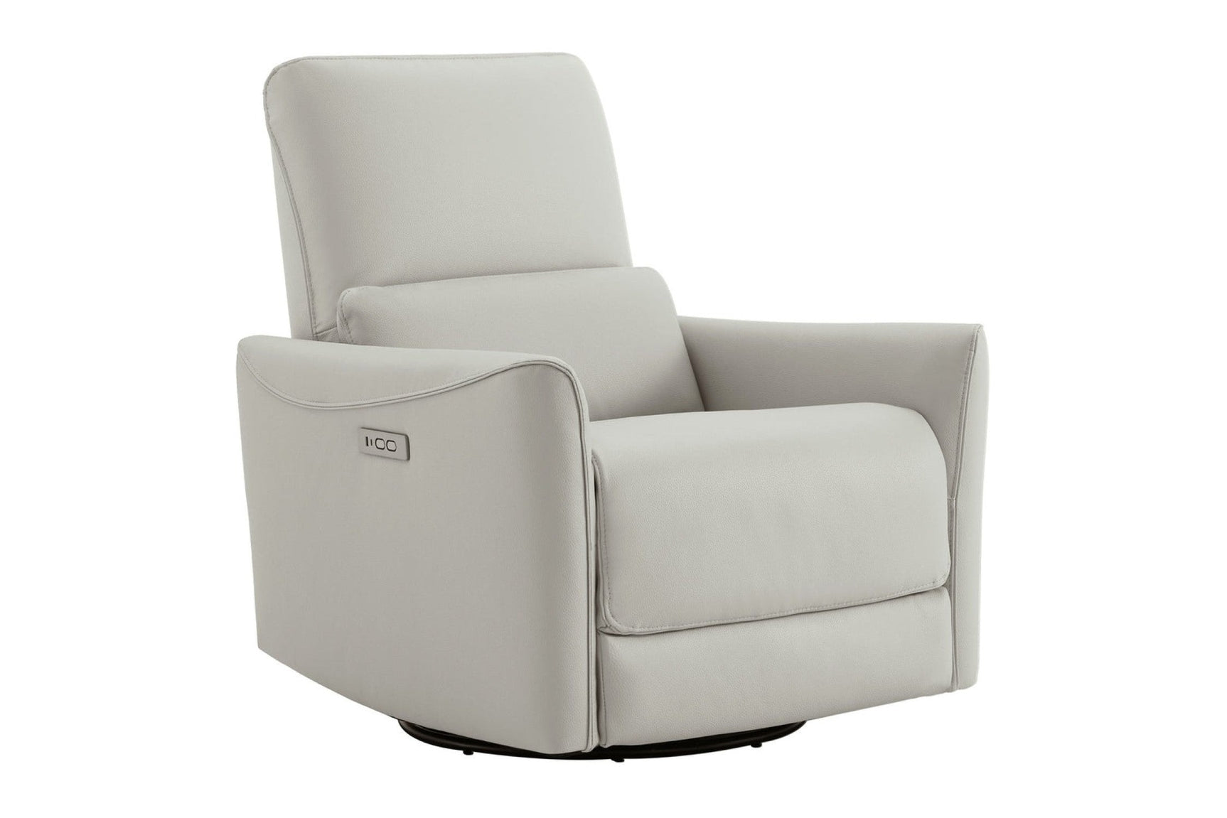 Kirstin Leather Swivel Recliner Chair
