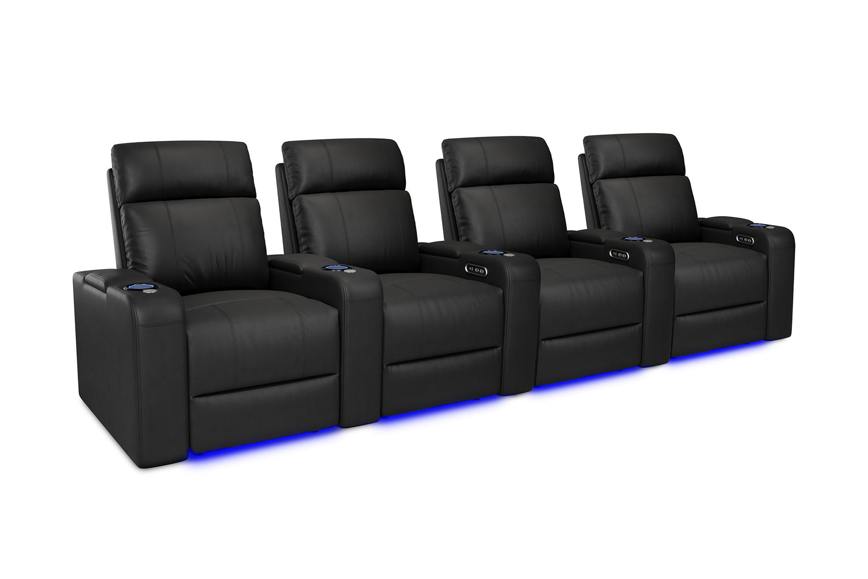 Valencia Piacenza Power Headrest Row of 4
