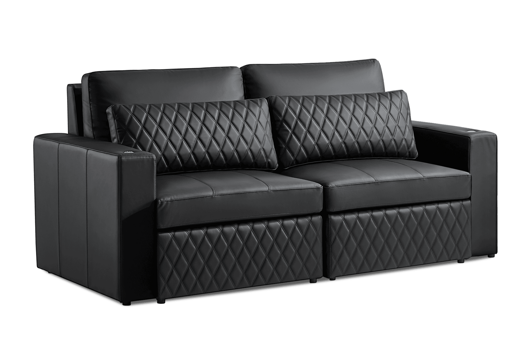 Pisa Ultimate Leather Lounge Sectional
