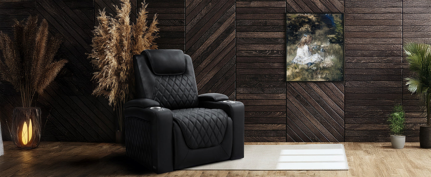 Valencia Tuscany Ultimate leather home theater recliner