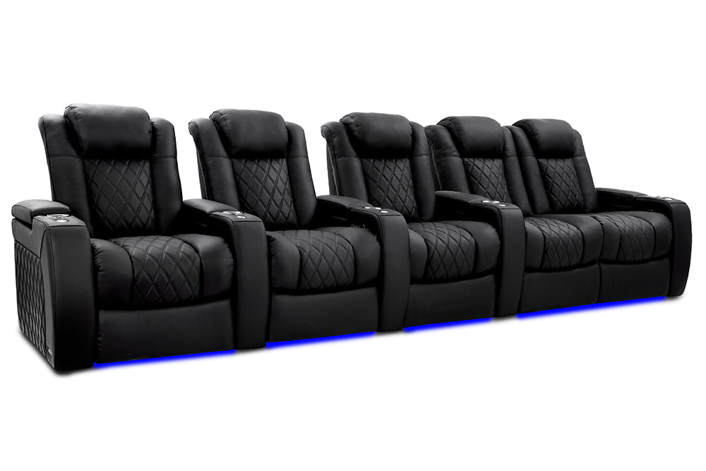 Valencia Tuscany Ultimate Luxury Edition Row of 5 Loveseat Right Onyx