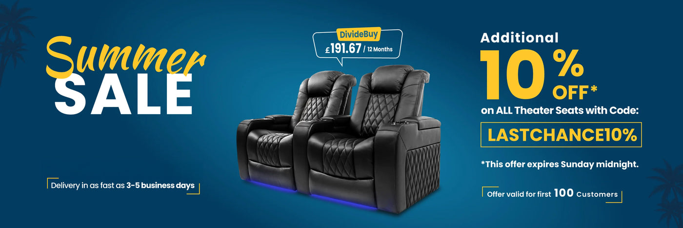 Valencia Tuscany Ultimate leather home theater recliner
