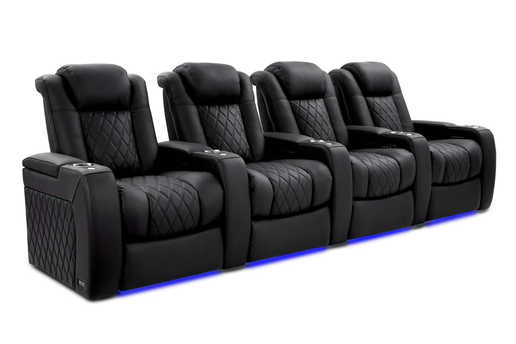 Valencia Tuscany Ultimate Luxury Heat & Ventilation Leather Home Theater Seating