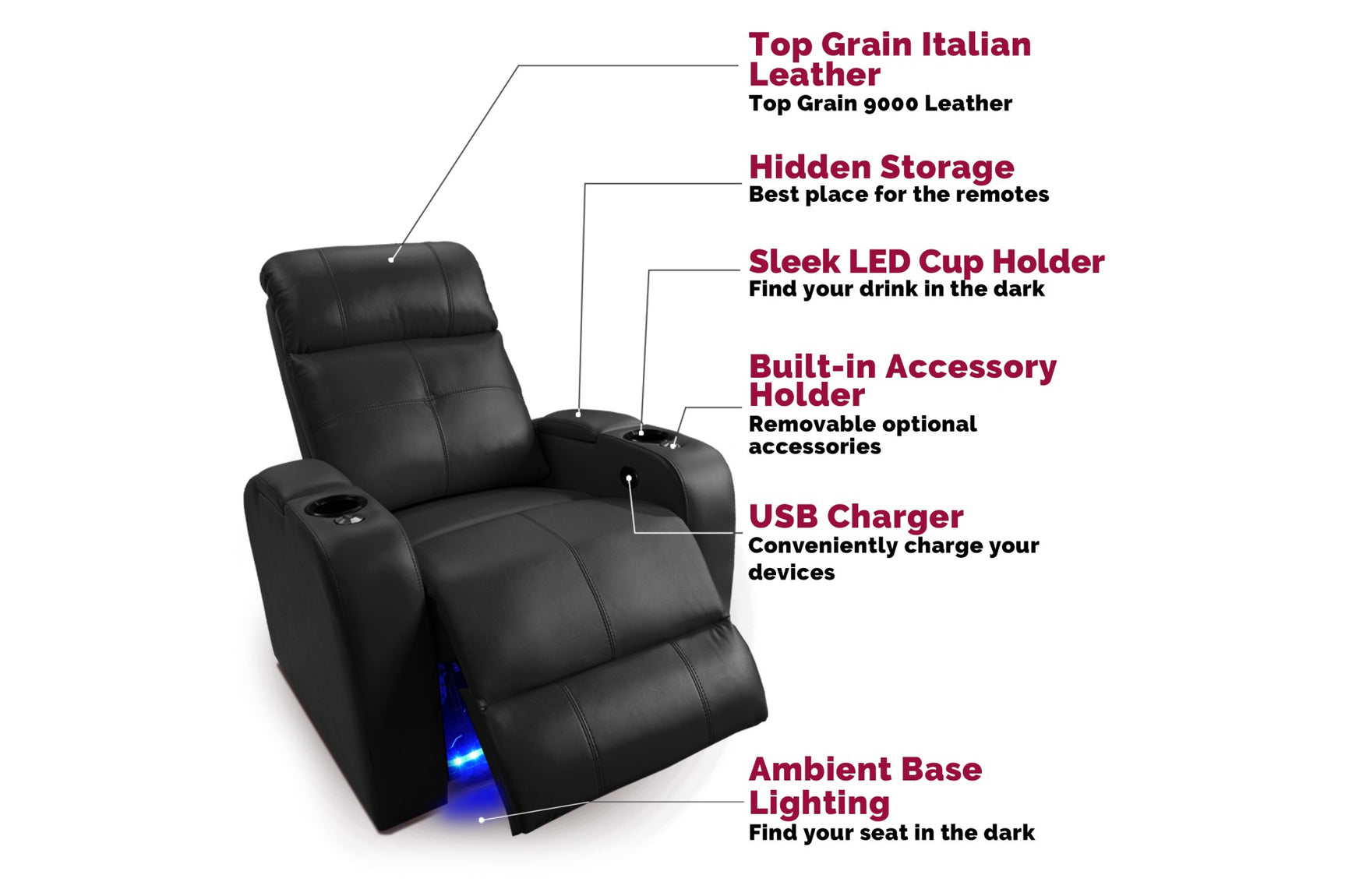 Valencia Verona Home Cinema Seating