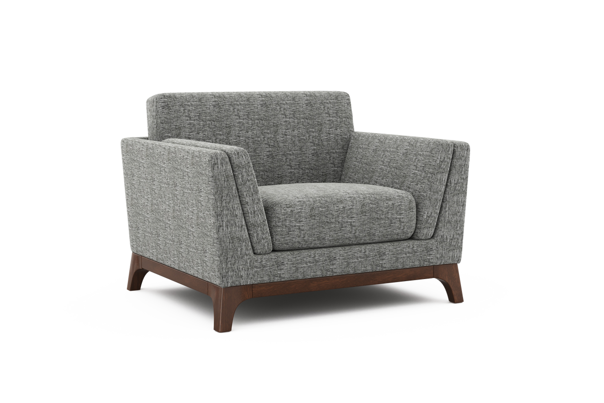 Valencia Sintra Fabric Accent Chair, Cloudy Grey