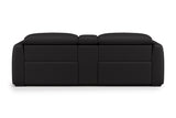Carmen Leather Dual Recliner Sofa with Console