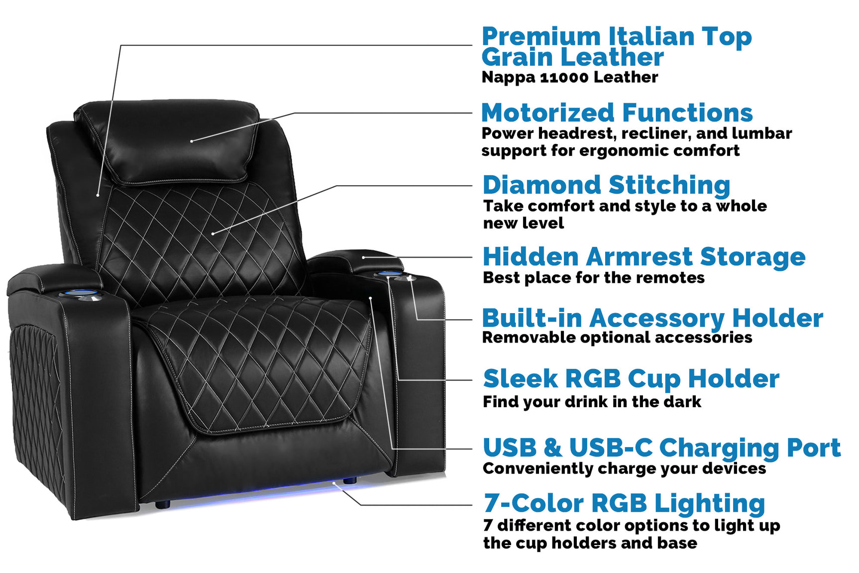 Valencia Oslo XL Home Cinema Seating