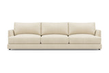 Valencia Serena Leather Three Seats Sectional Sofa, Beige