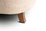 Emma Fabric & Wood Accent Chair