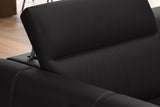 Carmen Leather Dual Recliner Sofa with Console