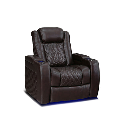 Valencia Tuscany XL Single Home Cinema Seating Dark Chocolate