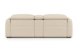Carmen Leather Dual Recliner Sofa with Console