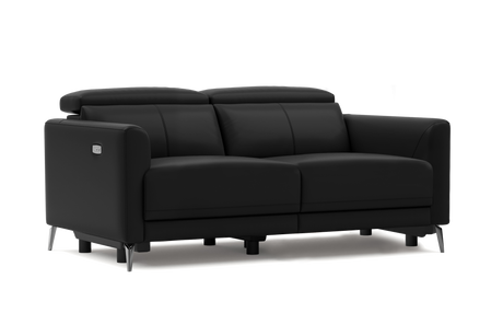 Andria Leather Reclining Sofa