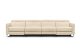 Andria Leather Reclining Sofa