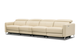 Andria Leather Reclining Sofa