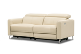 Andria Leather Reclining Sofa