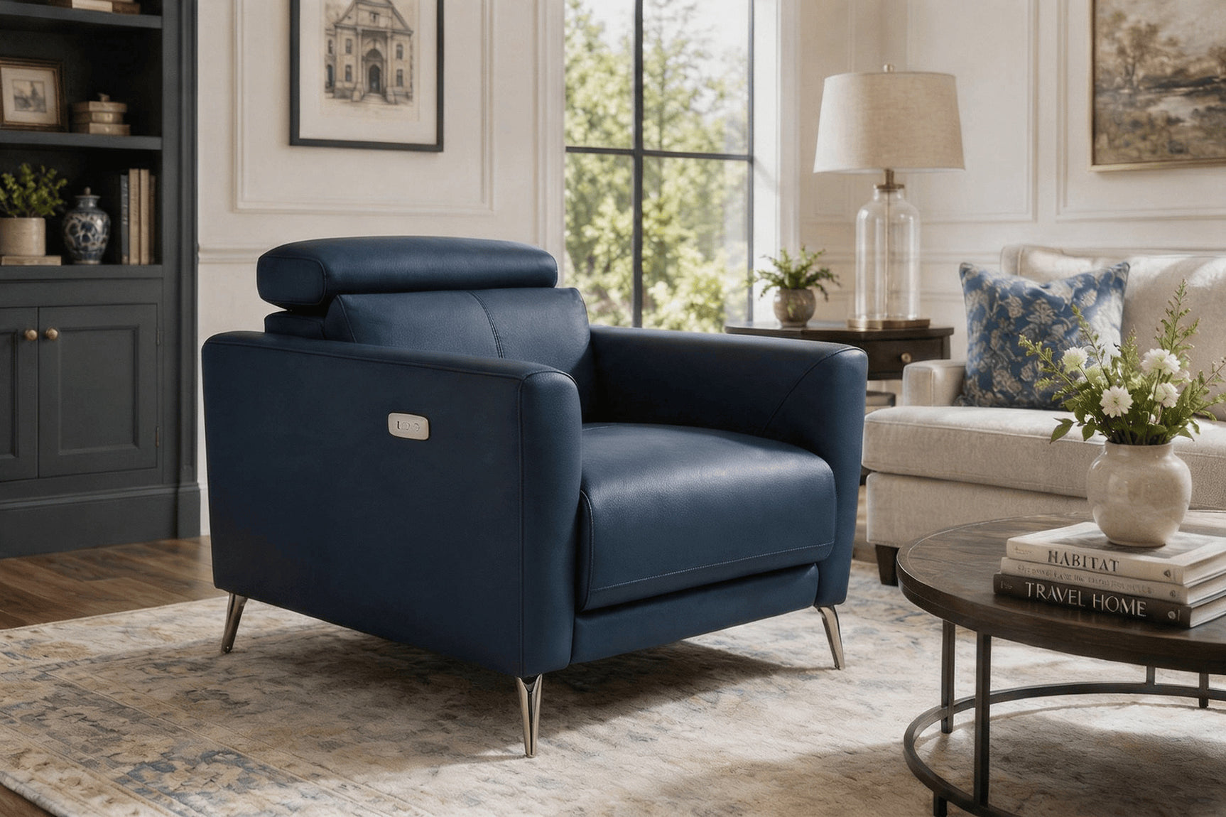 Andria Leather Recliner Chair