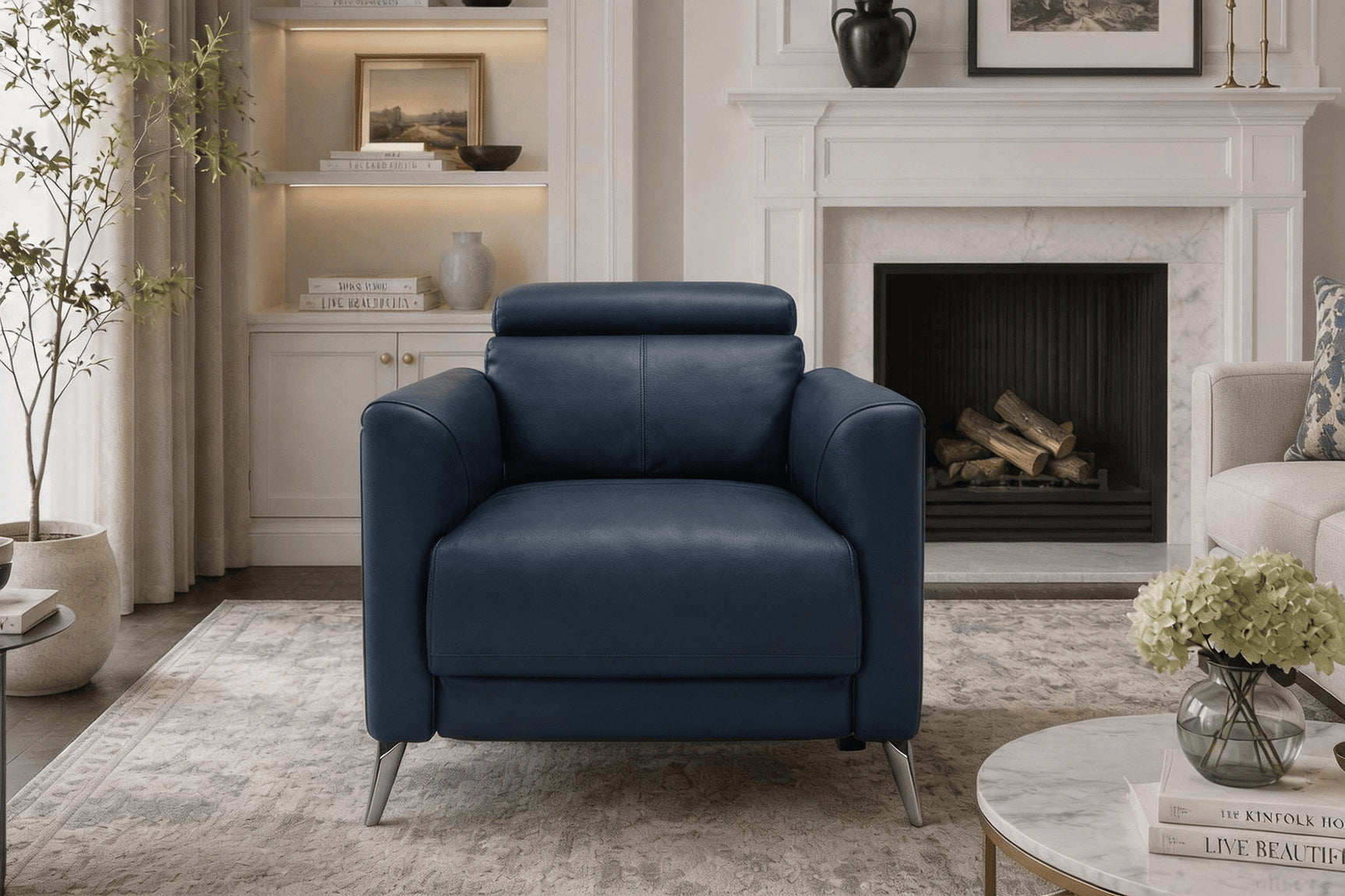 Andria Leather Recliner Chair
