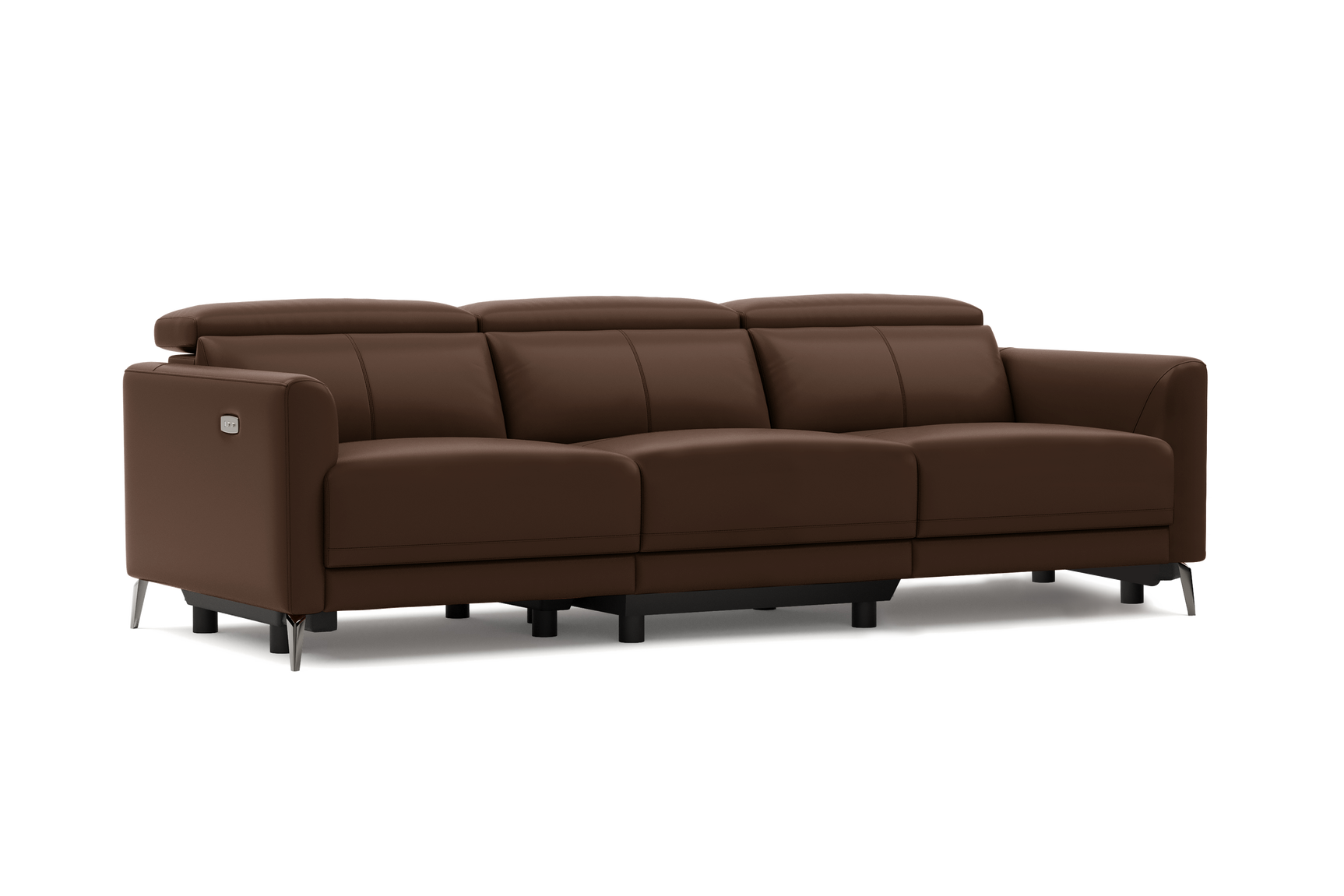 Andria Leather Reclining Sofa