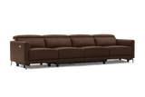 Andria Leather Reclining Sofa