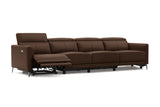Andria Leather Reclining Sofa