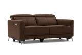 Andria Leather Reclining Sofa