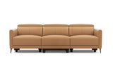Andria Leather Reclining Sofa