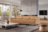 Andria Leather Reclining Sofa