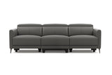 Andria Leather Reclining Sofa