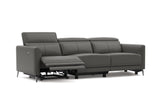 Andria Leather Reclining Sofa