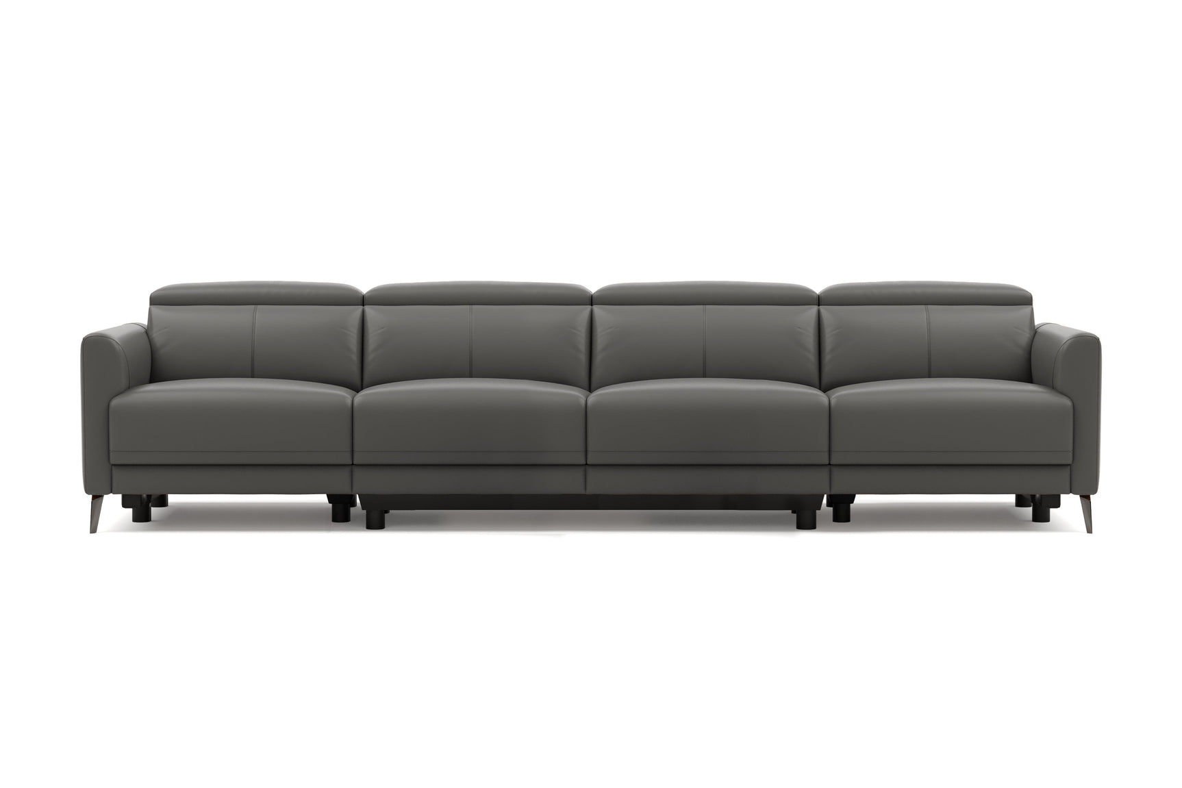 Andria Leather Reclining Sofa
