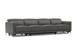 Andria Leather Reclining Sofa