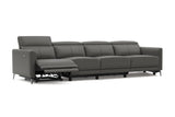 Andria Leather Reclining Sofa