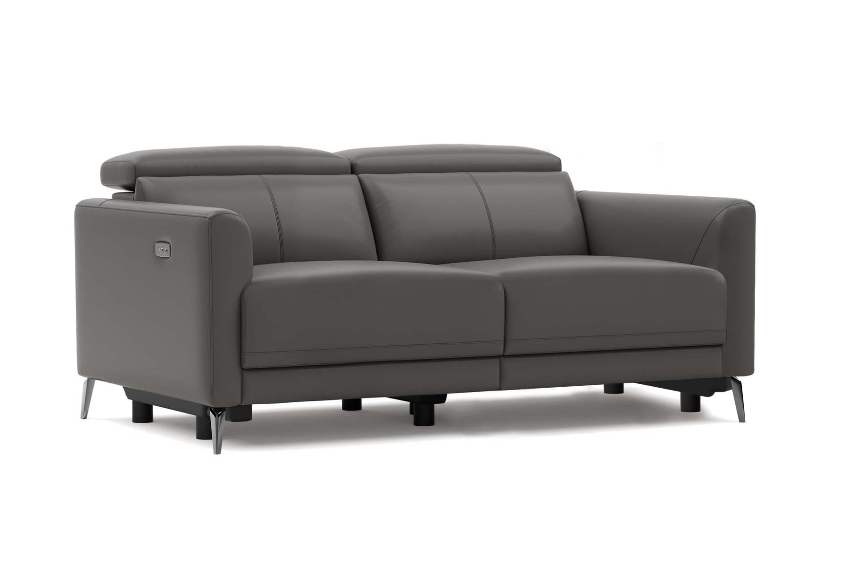 Andria Leather Reclining Sofa
