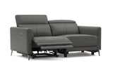 Andria Leather Reclining Sofa