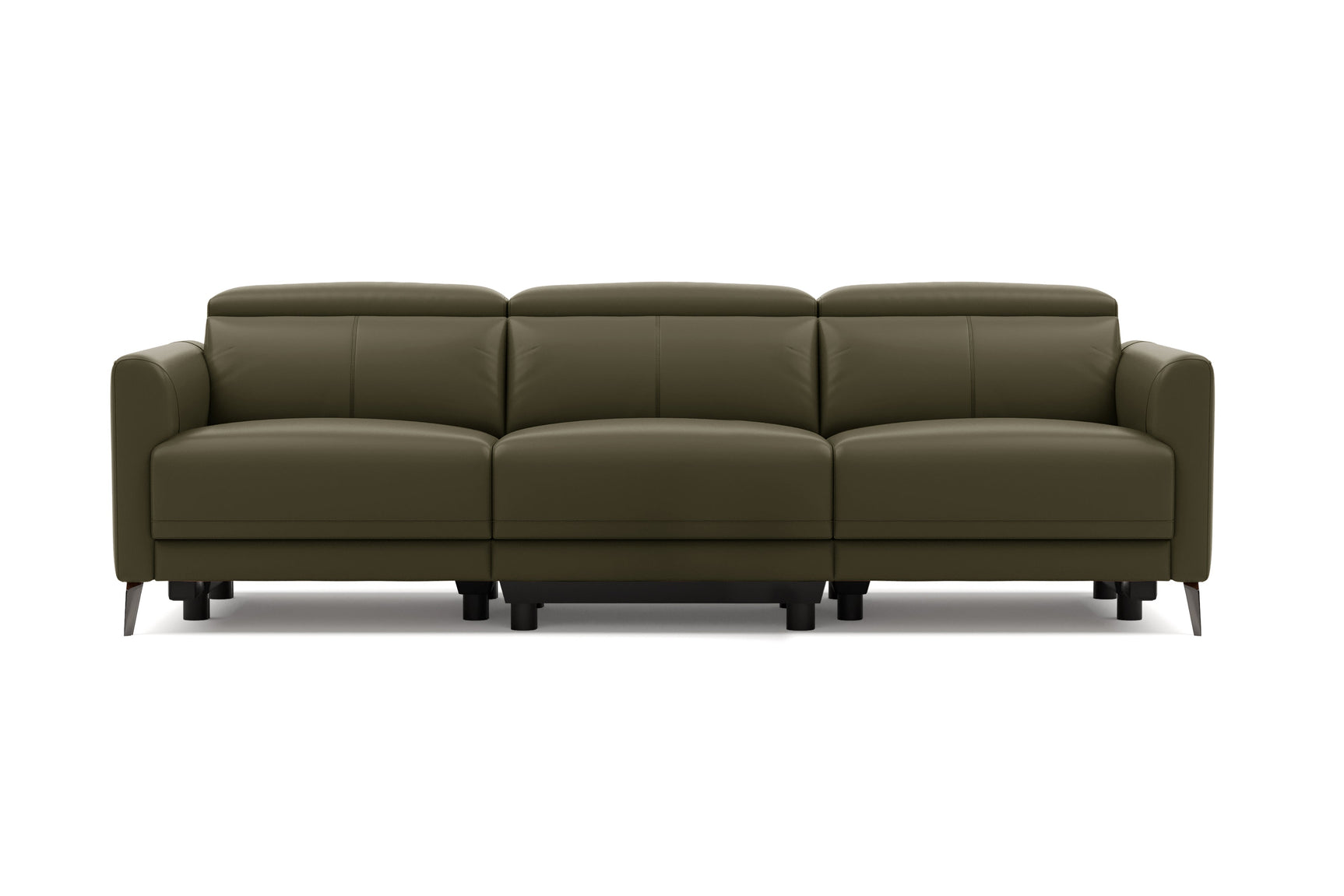 Andria Leather Reclining Sofa