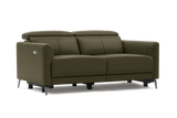 Andria Leather Reclining Sofa