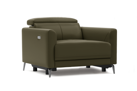 Andria Leather Recliner Chair